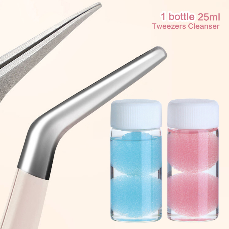 Eyelash Extension Glue Remover - Eyelashes Tweezers Cleaner Lash Glue Extension