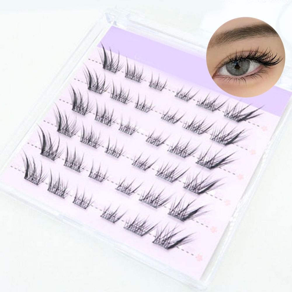 Eyelash Extension Cat Eye Wispy - New 3D Cat Eye Self Adhesive