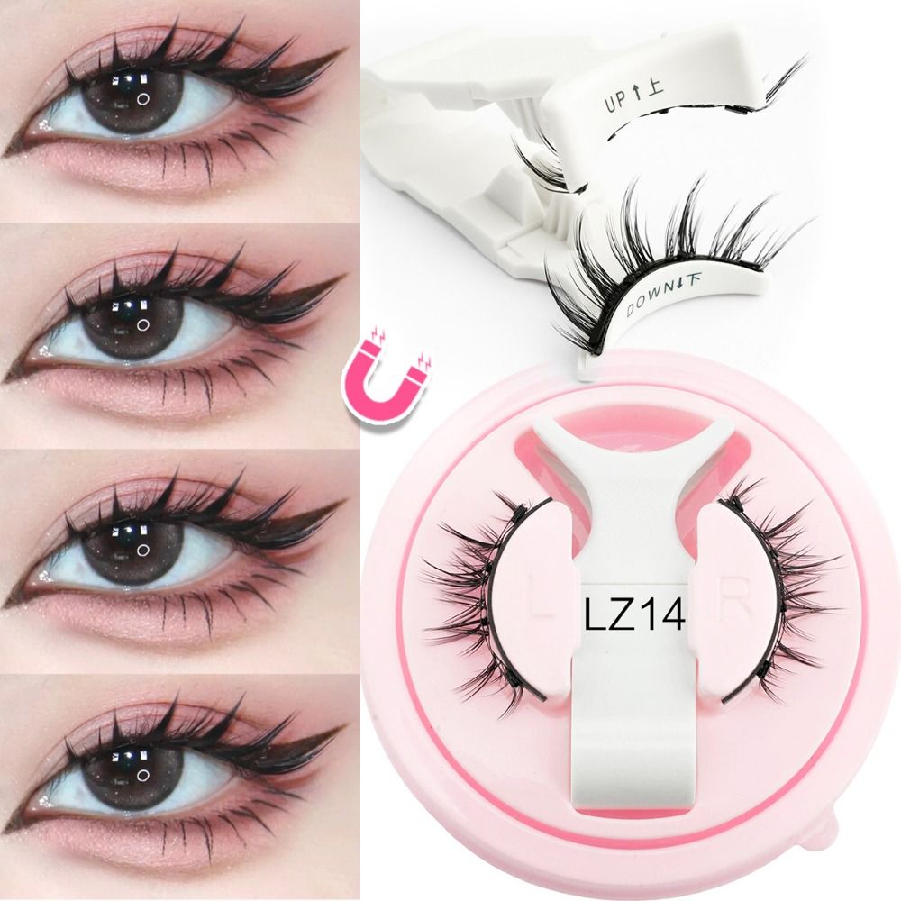 Eyelash Extension Uv Glue - Reusable Magnetic Eyelashes Long-Lasting Winged Magnetic