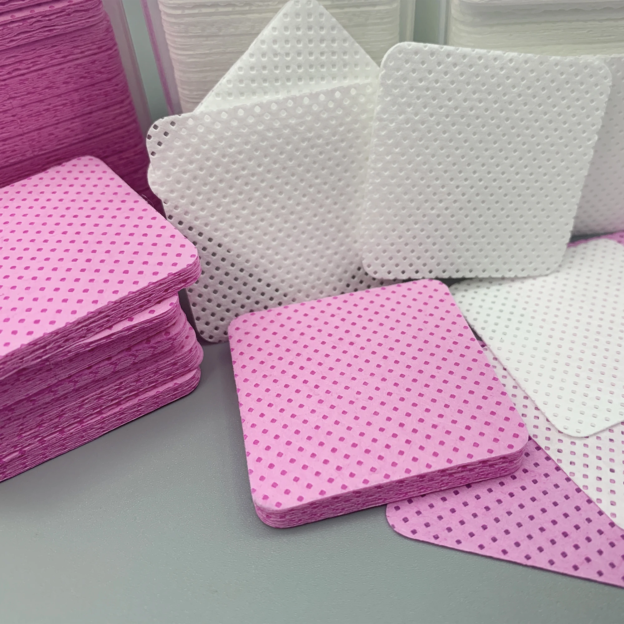 Eyelash Extension Glue Remover - 100/300pcs Wipes Paper Cotton Eyelash Glue