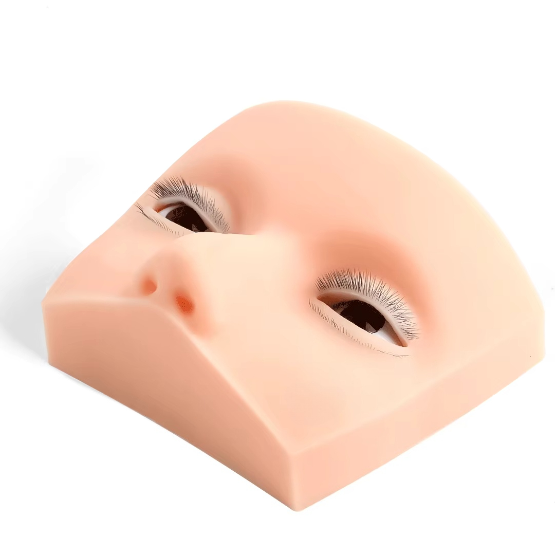 Eyelash Extension Open Eye - Hot 4-Layer Mini Mannequin for Eyelash