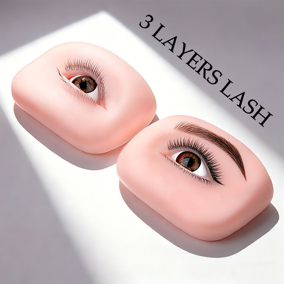 New 5D Eyelash Extension Acade - огляд і ціна Eyelash Extension Open Eye