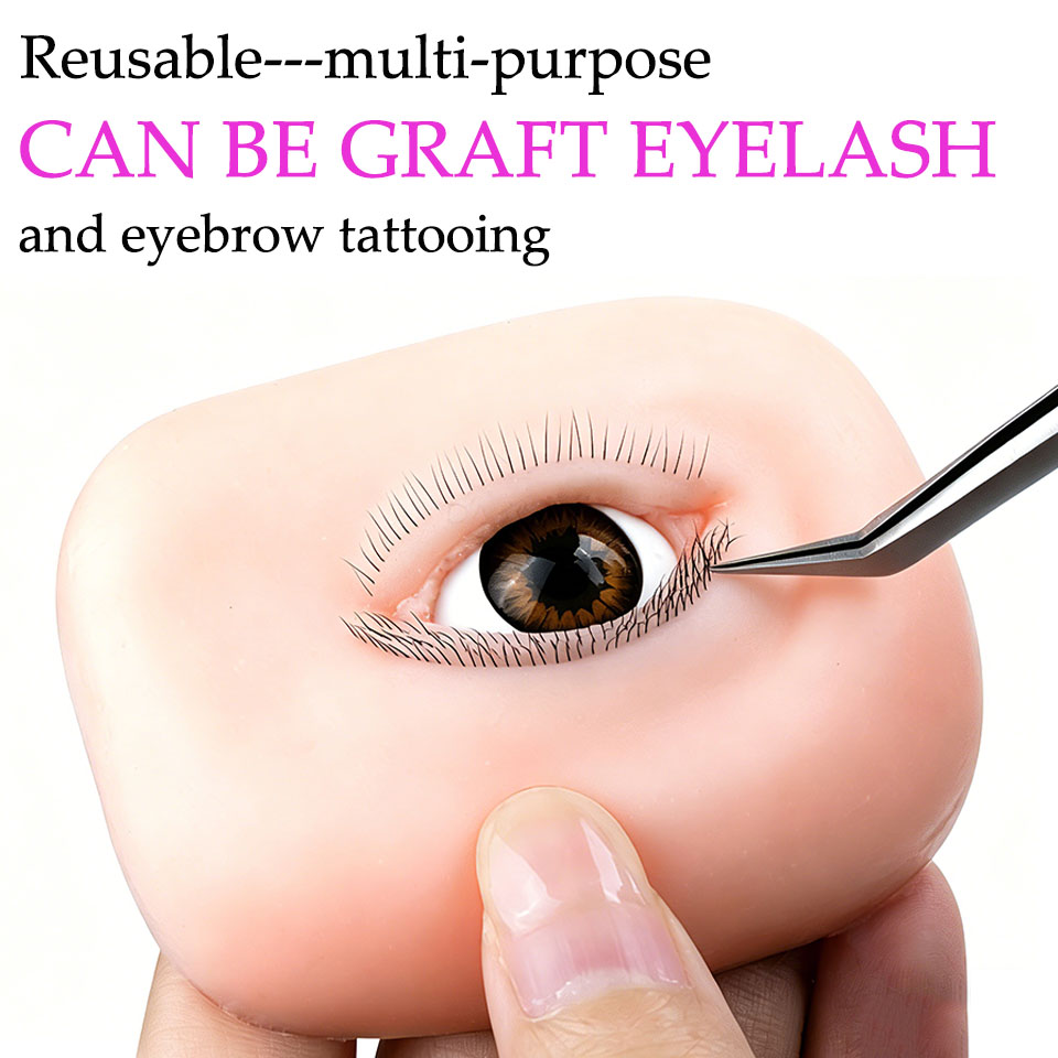 New 5D Eyelash Extension Acade - огляд і ціна Eyelash Extension Open Eye