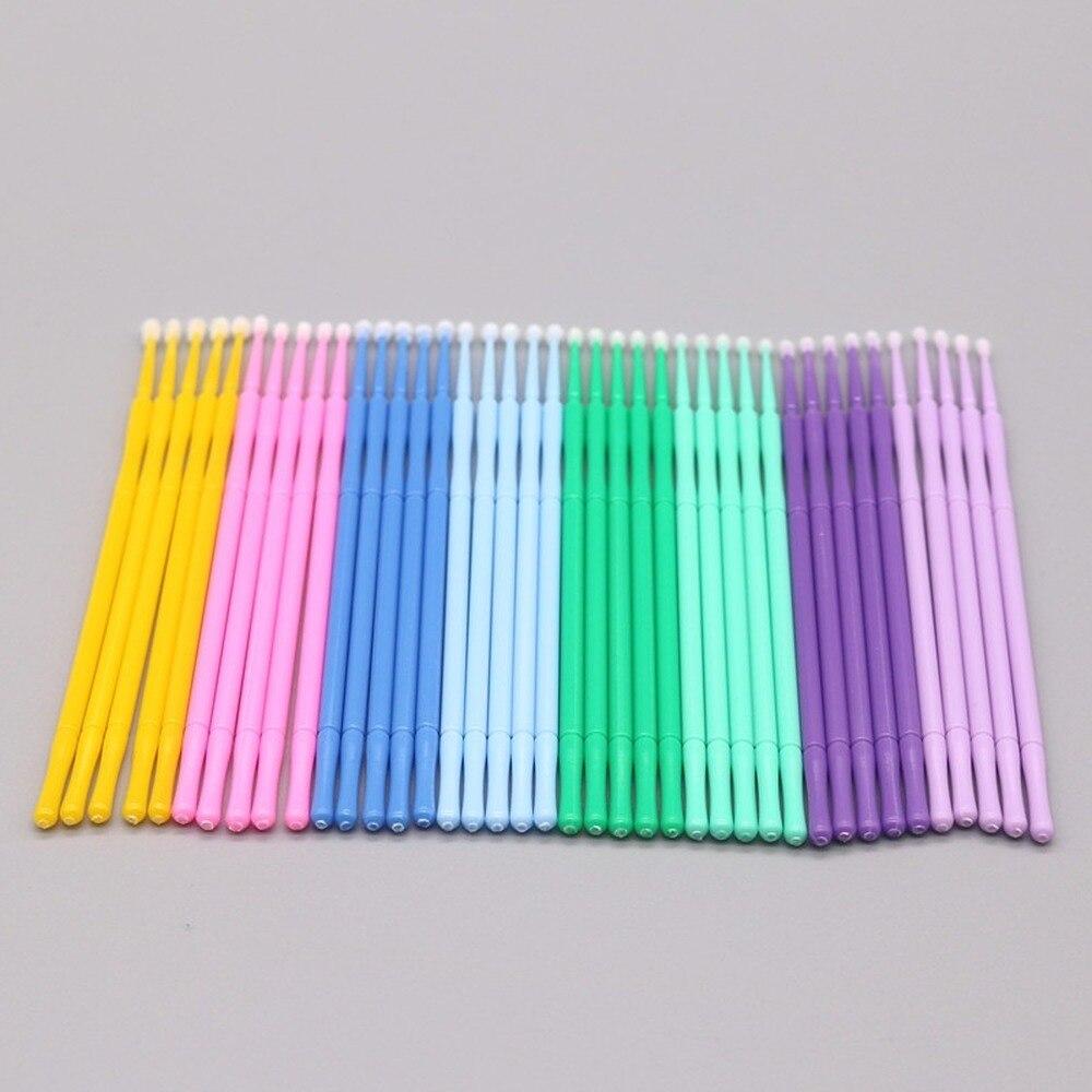 100pcs/lot Micro Brushes Make  - огляд і ціна Eyelash Extension Usa