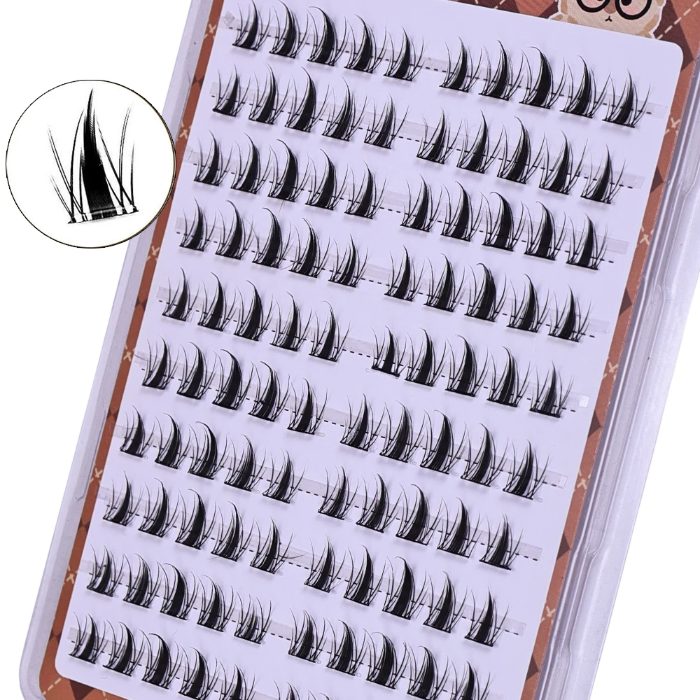 Cute Bunny 10-Row False Eyelas - огляд і ціна Eyelash Extension Uv Glue