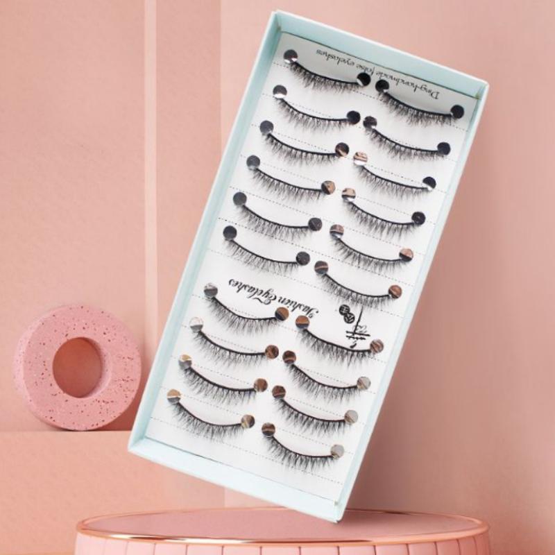 New 10 Pairs Natural Long Wisp - огляд і ціна Eyelash Extension Cat Eye Wispy