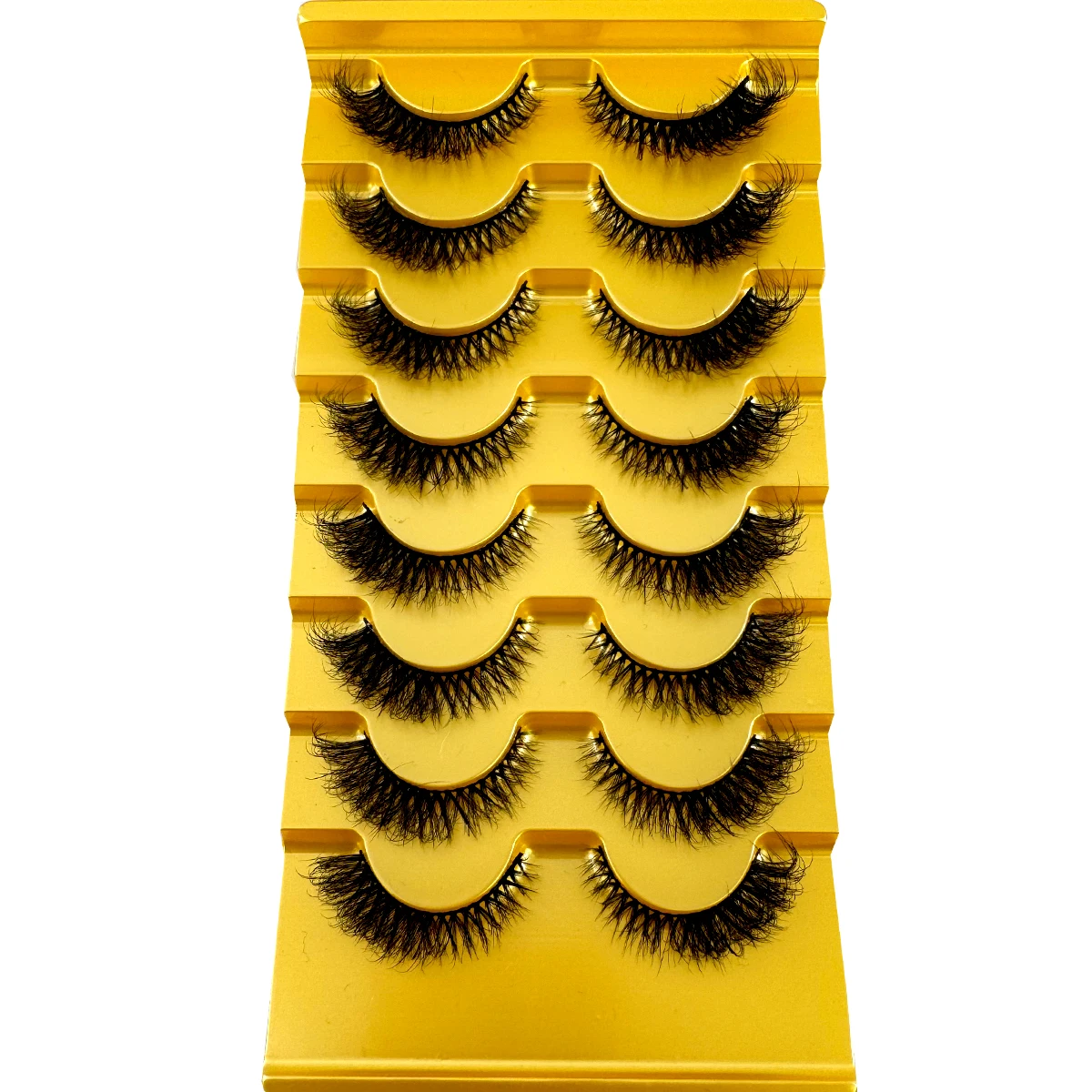 HBZGTLAD New 8 pairs of cat ey - огляд і ціна Eyelash Extension Cat Eye Wispy