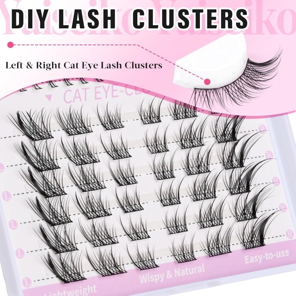 New 3D Cat Eye Self Adhesive L - огляд і ціна Eyelash Extension Cat Eye Wispy