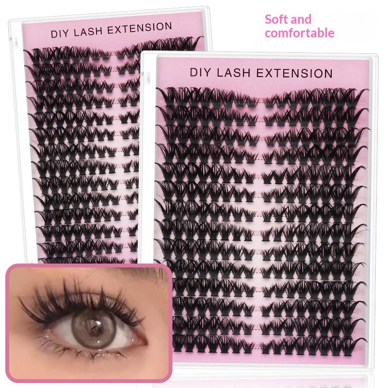 20pcs DIY False Eyelash Extens - огляд і ціна Eyelash Extension Natural Look