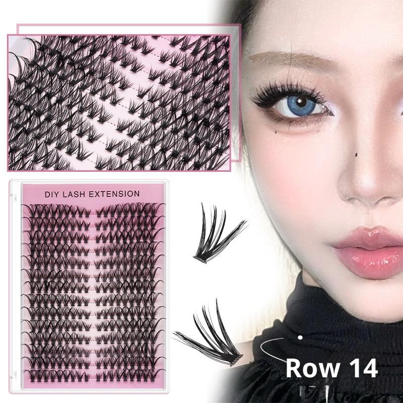 20pcs DIY False Eyelash Extens - огляд і ціна Eyelash Extension Natural Look