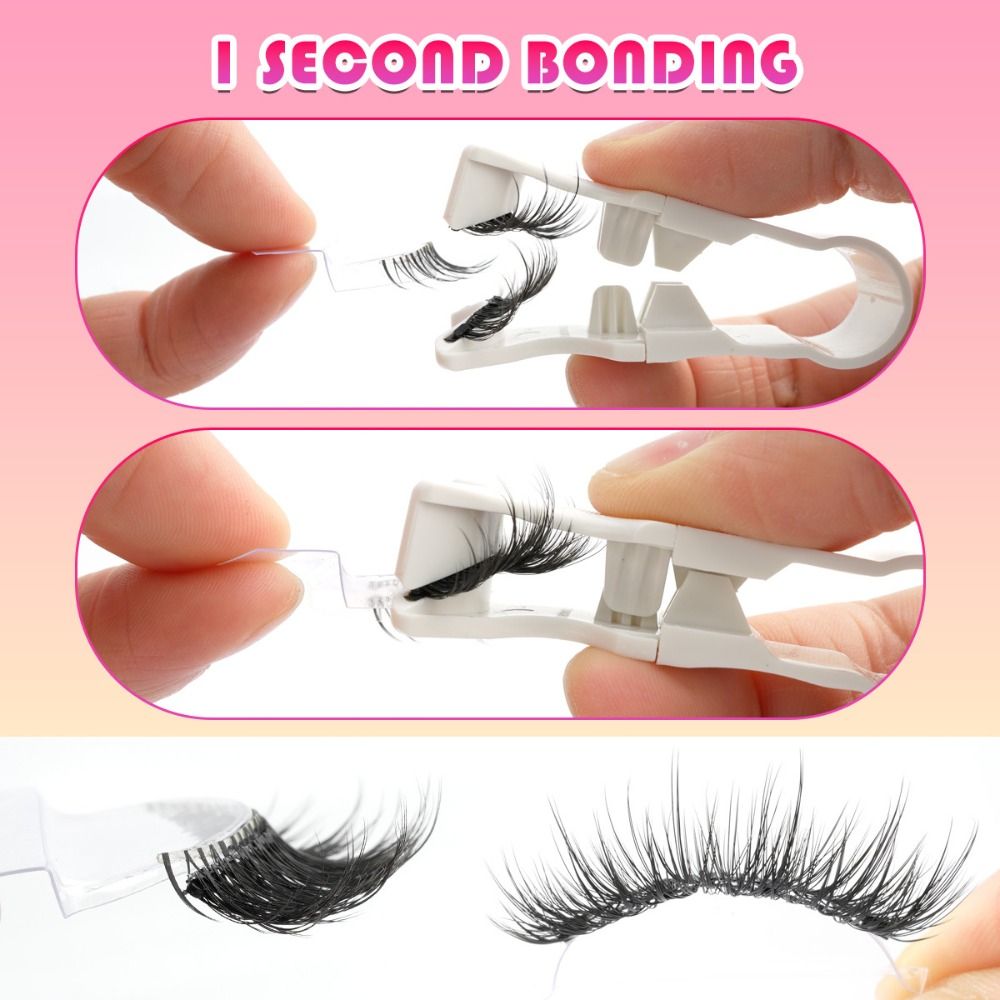 Reusable Magnetic Eyelashes Lo - огляд і ціна Eyelash Extension Uv Glue