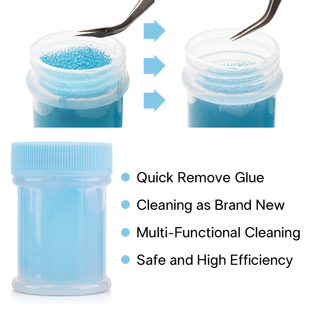 40ml Eyelashes Tweezers Cleane - огляд і ціна Eyelash Extension Glue Remover