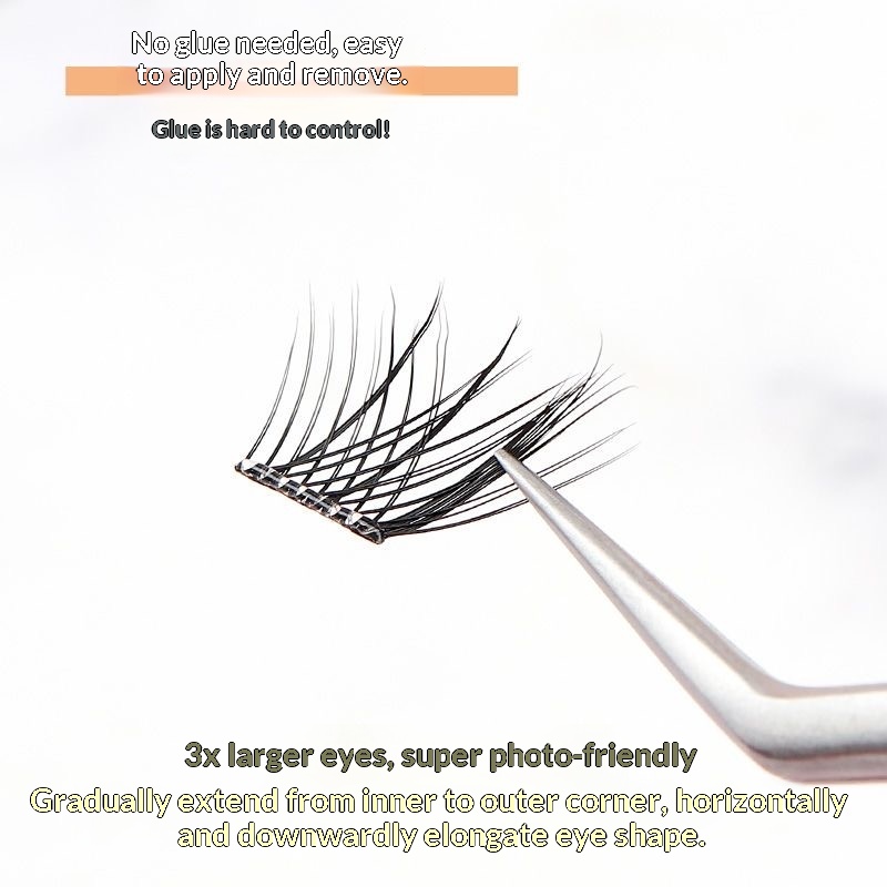 120 Clusters No Need Glue Fals - огляд і ціна Eyelash Extension Uv Glue