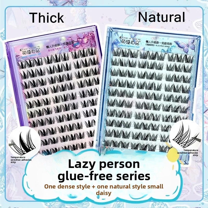Glue-free Self-adhesive False  - огляд і ціна Eyelash Extension Uv Glue