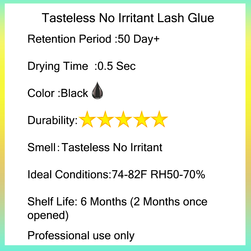 1PCS Sensitive Eye Lash Glue N - огляд і ціна Eyelash Extension Open Eye