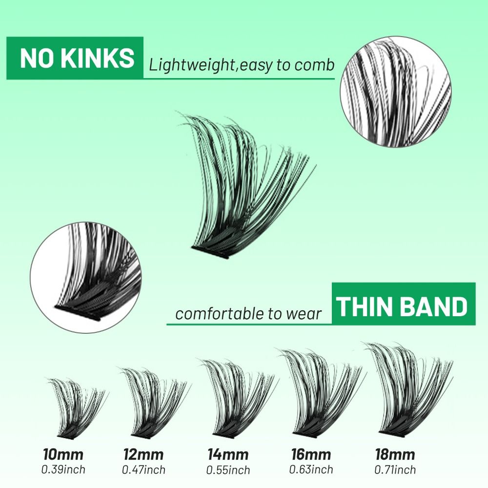 Natural Look False Eyelashes B - огляд і ціна Eyelash Extension Natural Look