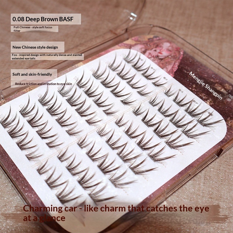 Glue-Free Dark Brown Fox Eye S - огляд і ціна Eyelash Extension Uv Glue