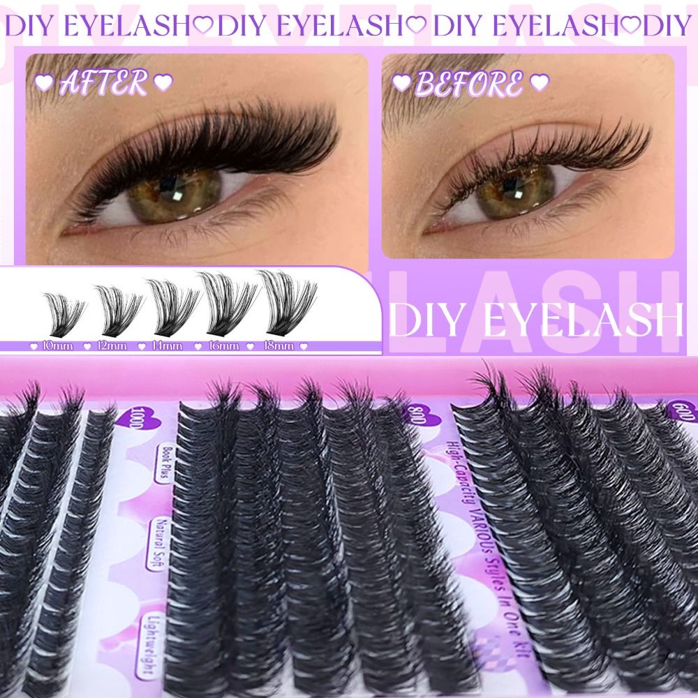 9-18mm Length False Eyelashes  - огляд і ціна Eyelash Extension Natural Look