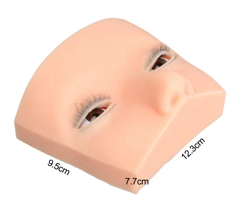 Hot 4-Layer Mini Mannequin | O - огляд і ціна Eyelash Extension Open Eye
