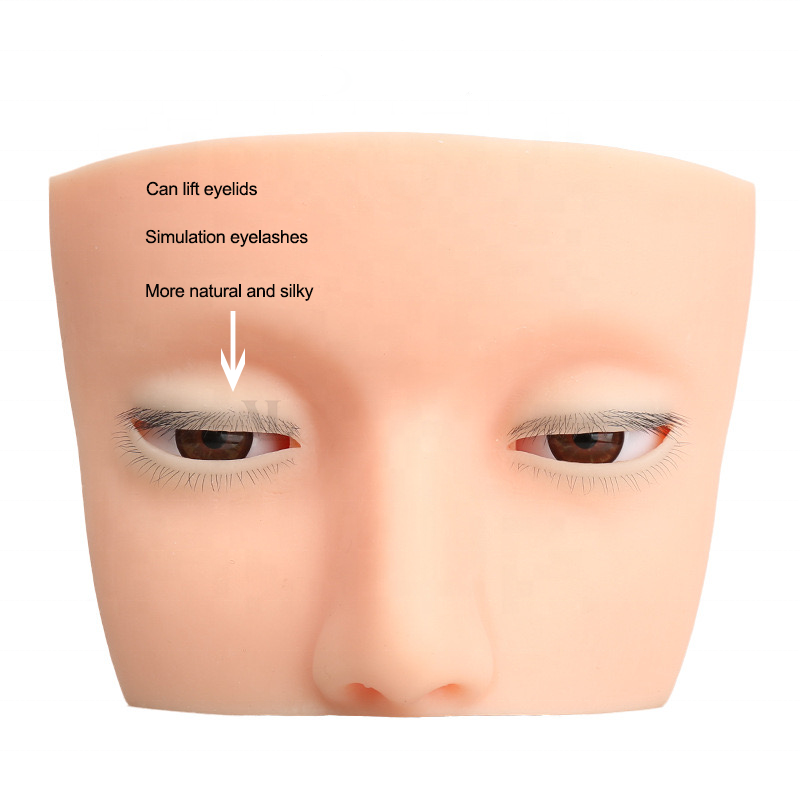 Hot 4-Layer Mini Mannequin | O - огляд і ціна Eyelash Extension Open Eye