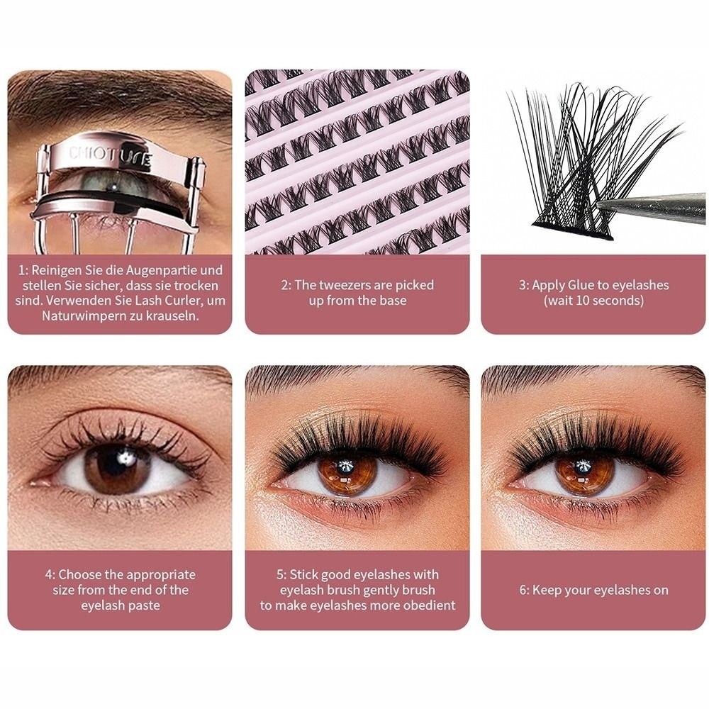 High Quality Bond and Seal Fal - огляд і ціна Eyelash Extension Natural Look
