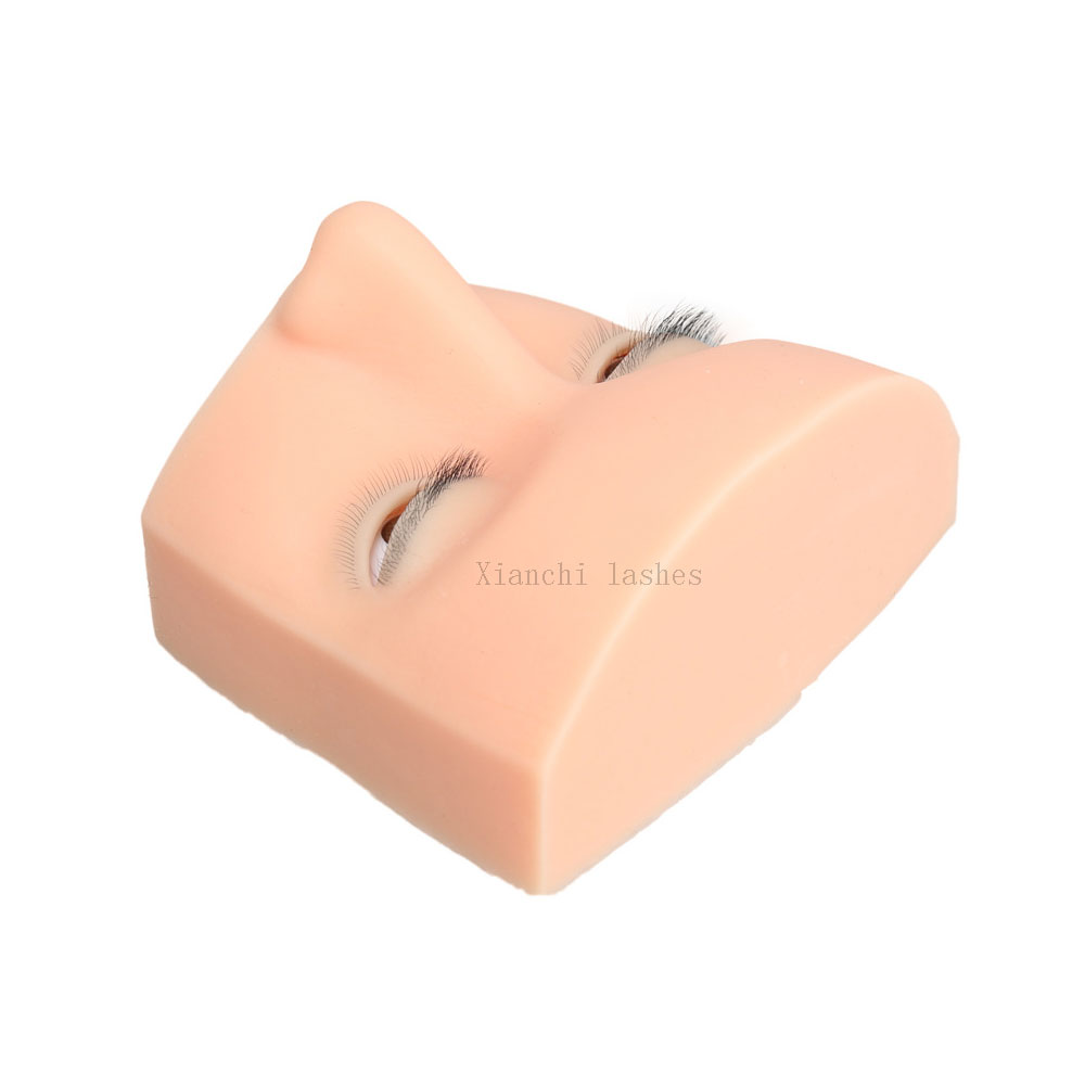 4 Layered Mannequin Head for E - огляд і ціна Eyelash Extension Open Eye