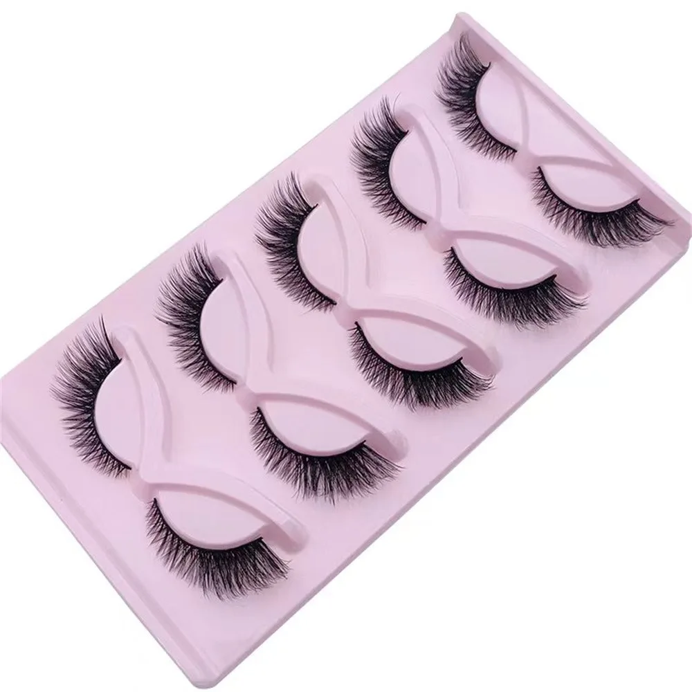 5 Pairs Cat Eye Lashes Wispy F - огляд і ціна Eyelash Extension Cat Eye Wispy