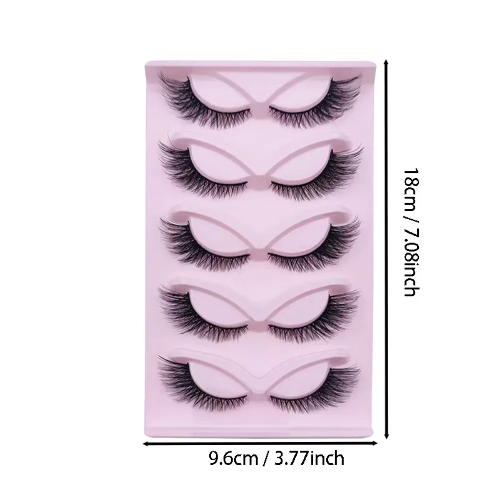 5 Pairs Cat Eye Lashes Wispy F - огляд і ціна Eyelash Extension Cat Eye Wispy