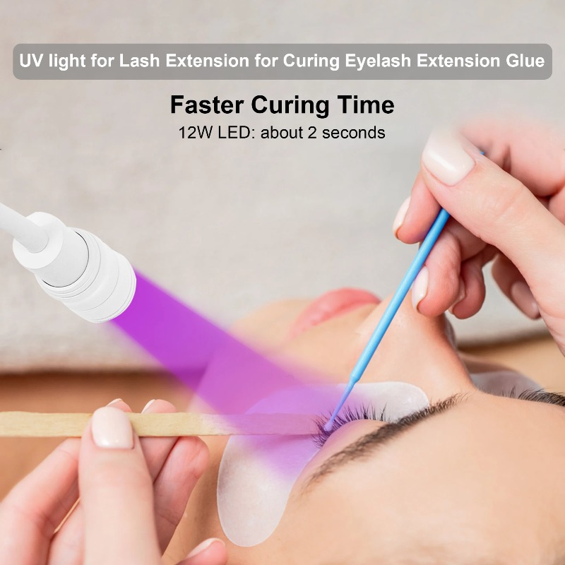 UV Eyelash Lamp Grafting Exten - огляд і ціна Eyelash Extension Uv Glue