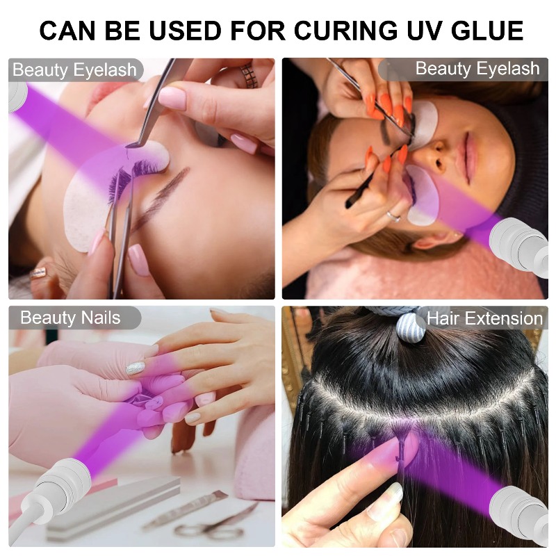 UV Eyelash Lamp Grafting Exten - огляд і ціна Eyelash Extension Uv Glue