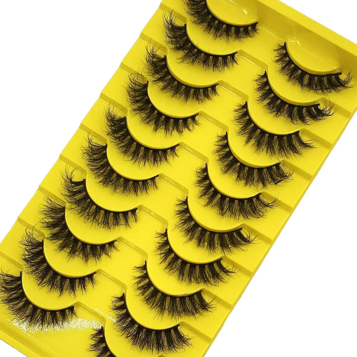 HBZGTLADNew 3D Wispy False Las - огляд і ціна Eyelash Extension Cat Eye Wispy
