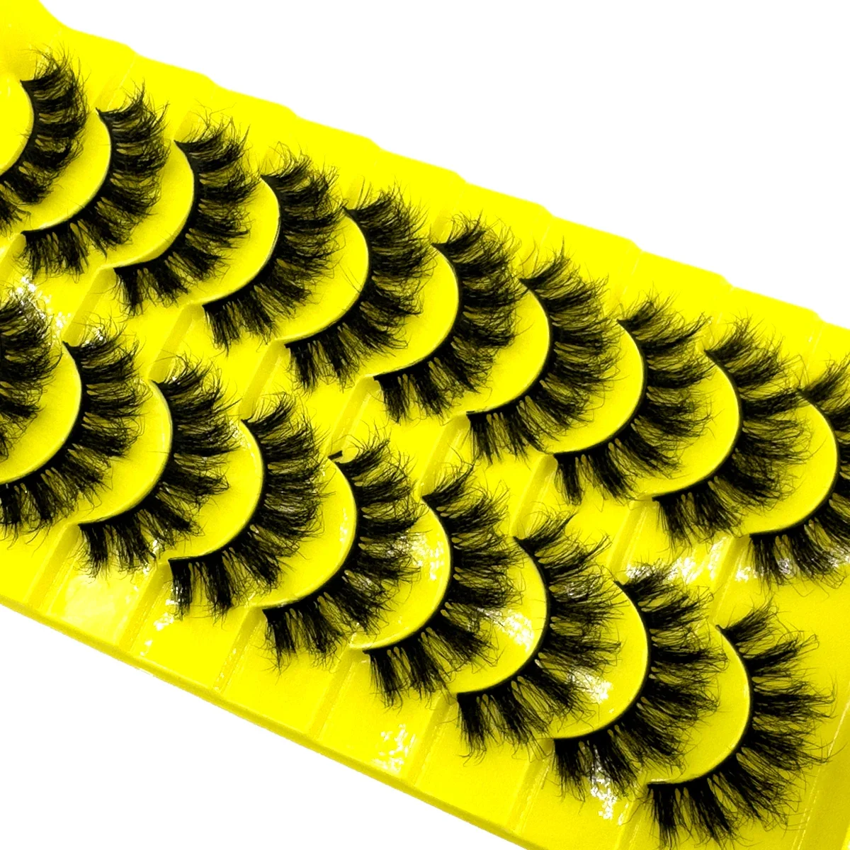HBZGTLADNew 3D Wispy False Las - огляд і ціна Eyelash Extension Cat Eye Wispy