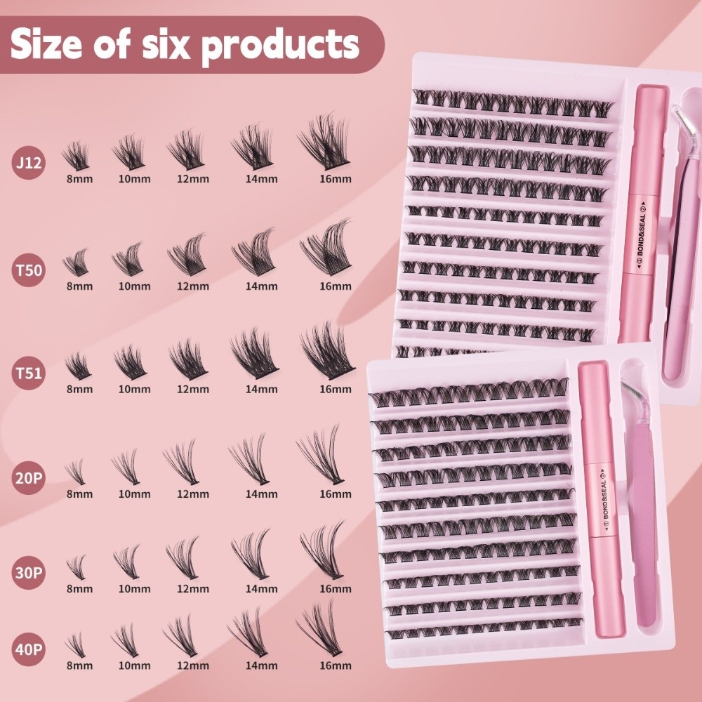 High Quality Bond and Seal Fal - огляд і ціна Eyelash Extension Natural Look