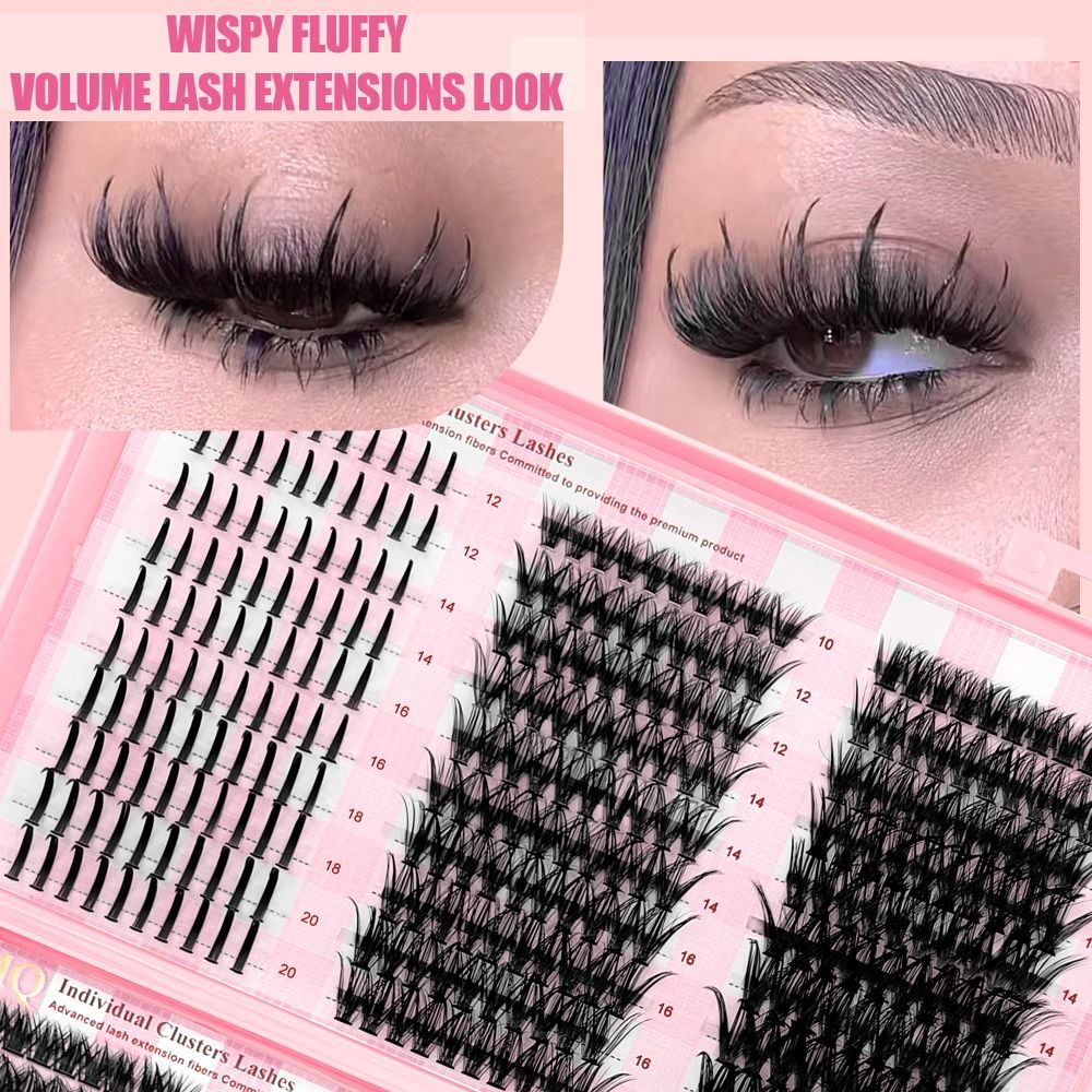 9-16mm Length False Eyelashes  - огляд і ціна Eyelash Extension Natural Look