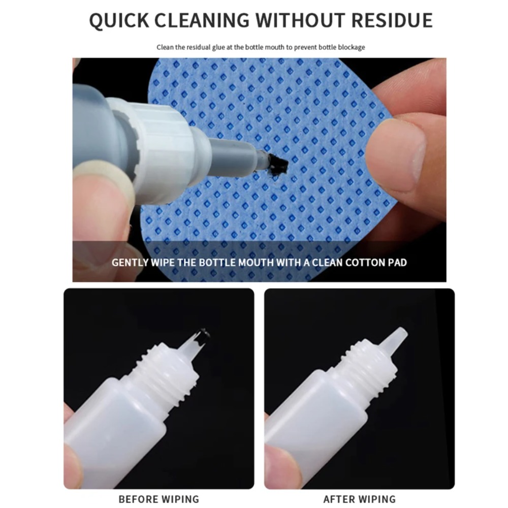 200PCS Wipes Paper Cotton Eyel - огляд і ціна Eyelash Extension Glue Remover