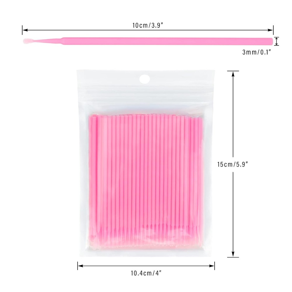 500PCS Disposable Micro Cotton - огляд і ціна Eyelash Extension Glue Remover