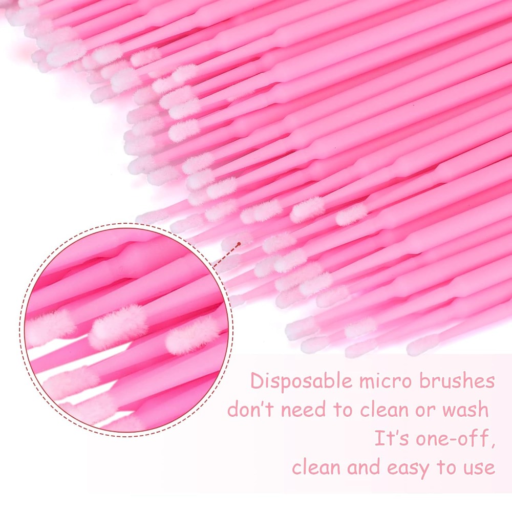 500PCS Disposable Micro Cotton - огляд і ціна Eyelash Extension Glue Remover