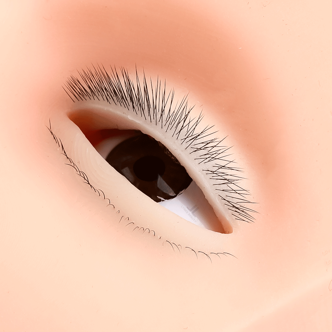 Hot 4-Layer Mini Mannequin for - огляд і ціна Eyelash Extension Open Eye