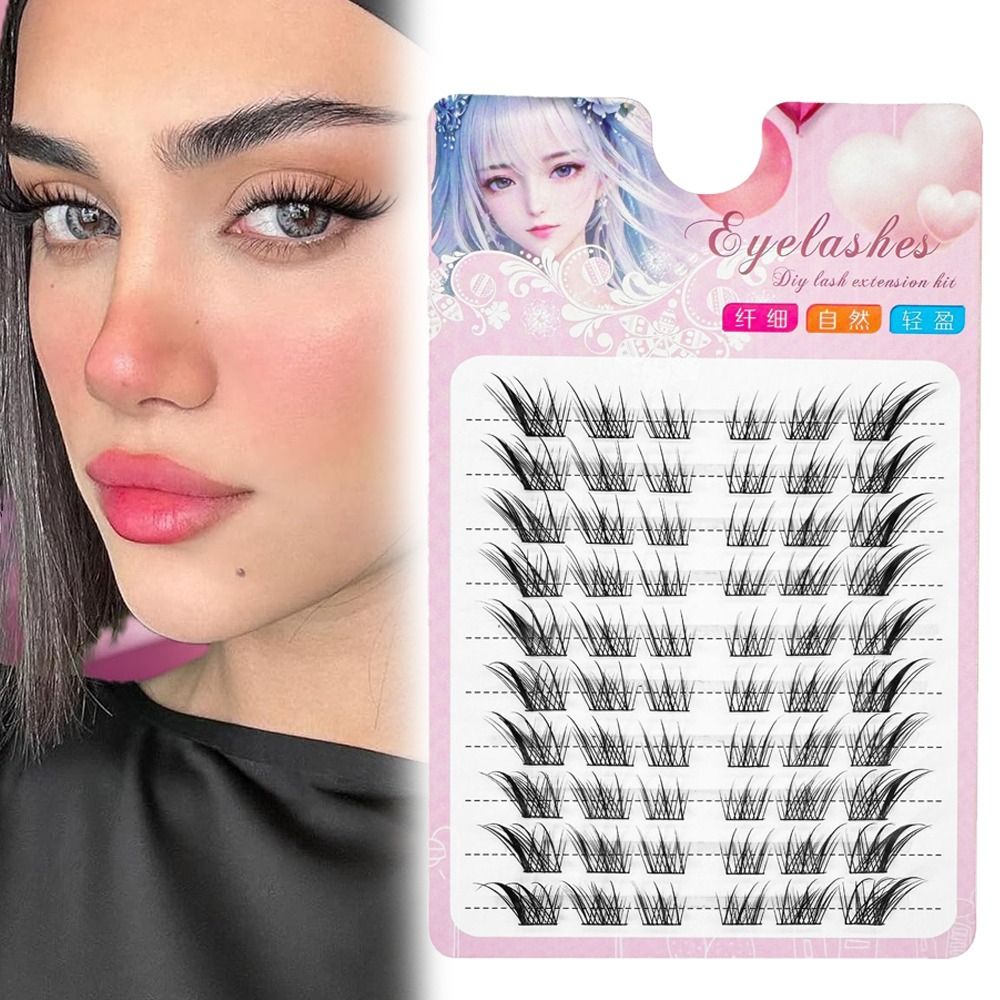 Women Beauty 3D Cat Eye Cluste - огляд і ціна Eyelash Extension Cat Eye Wispy